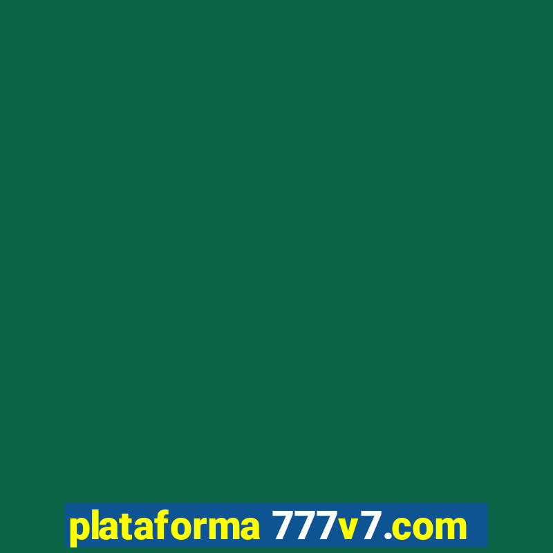 plataforma 777v7.com